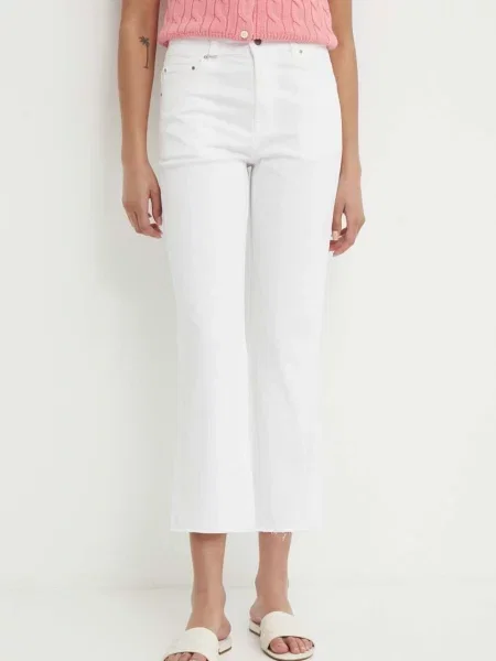 Traperice United Colors of Benetton za žene bijela