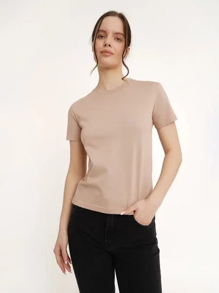 Футболка Lawa бежевая