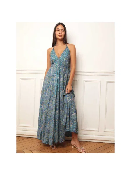 Rochie La Modeuse albastru