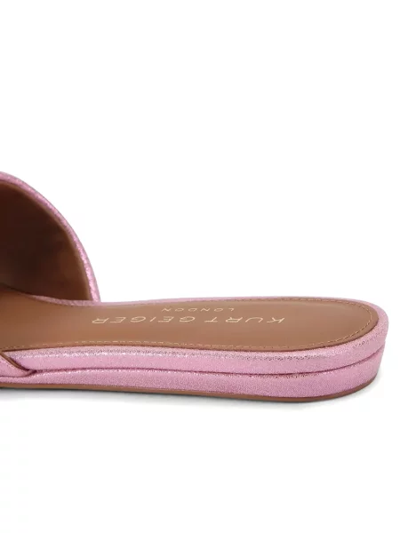 Sandale Kurt Geiger London fără toc roz