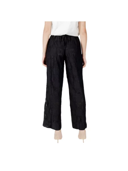 Spodnie Vila koronkowe czarne