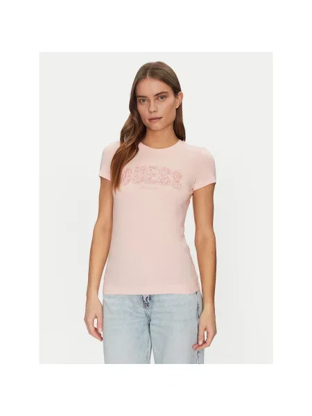 Футболка Guess розовая
