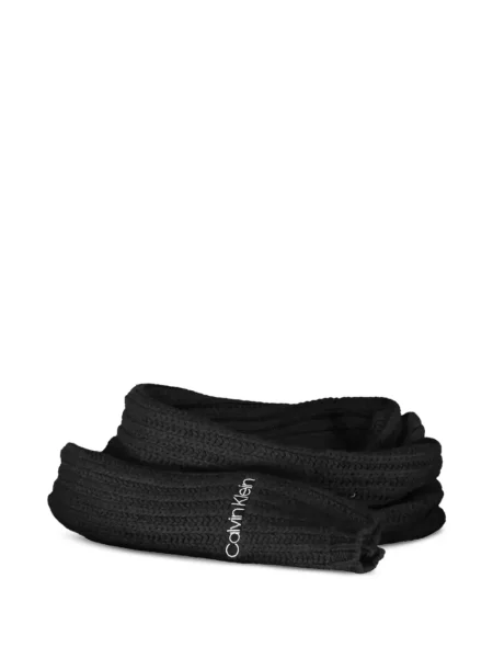 Fular Calvin Klein tricotate negru