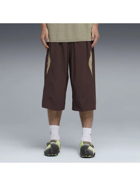 PUMA szorty CLRT 2G Elongated Akcesoria S brązowy