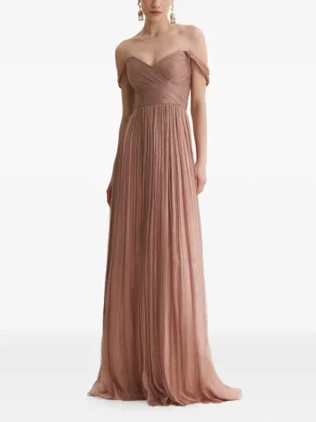 Rochie maxi Framboise maro