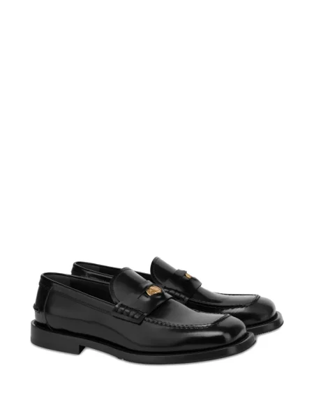 Pantofi loafer Moschino din piele negru