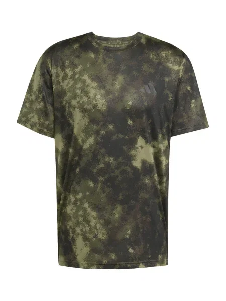 ADIDAS PERFORMANCE Tricou funcțional Sea verde / oliv negru