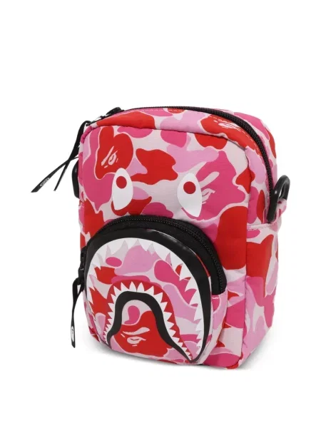 Terepmintás crossbody táska A Bathing Ape® nyomtatás rózsaszín