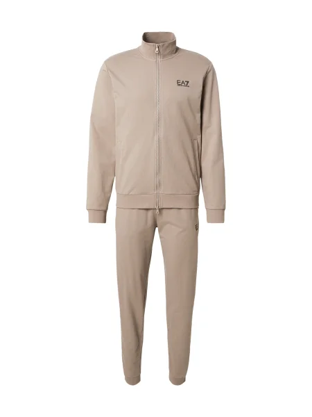 Emporio Armani Jogging komplet svijetlosmeđa / kameno siva bež
