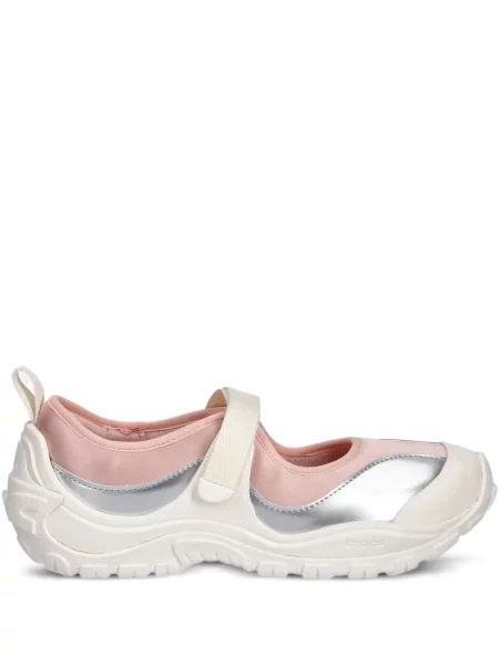 Sneakerși Crocs cu bretele roz