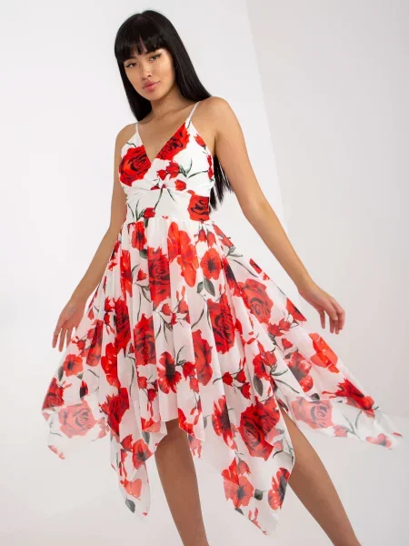 Rochie Fashionhunters de costum alb