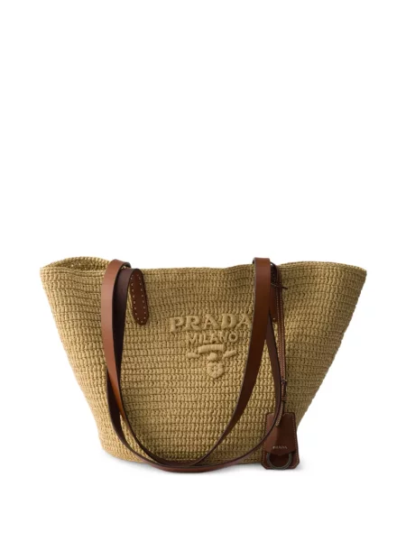 Geantă shopper Prada din piele