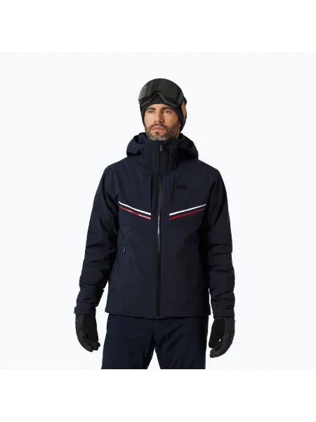 Geacă de schi pentru bărbați Helly Hansen Alpha Infinity navy albastru închis