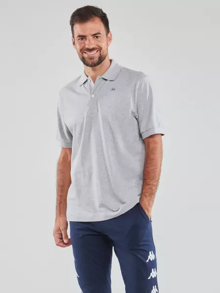 Polo majica Kappa siva