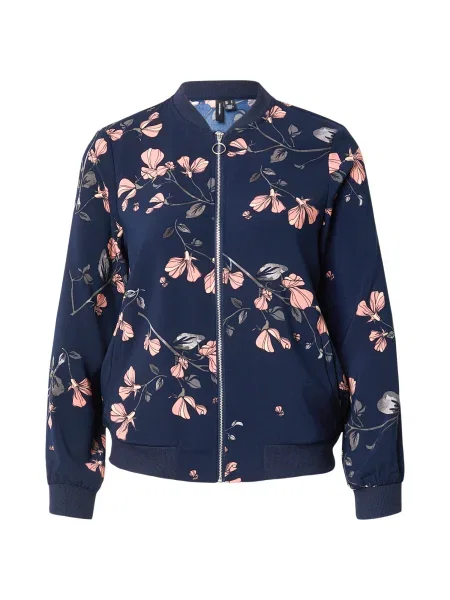 VERO MODA Geacă de primăvară-toamnă VMCoco marin / verde / roz pitaya albastru