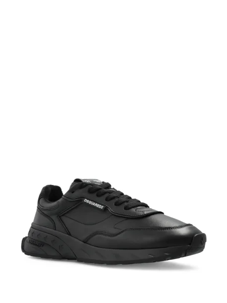 Sneakerși Dsquared2 din piele negru