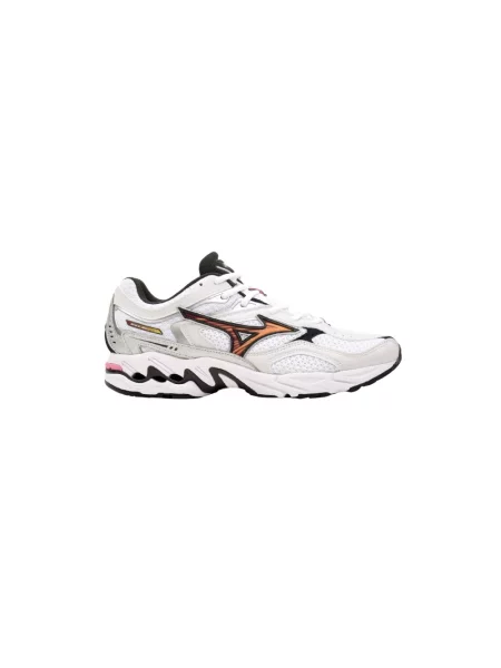 Sneakers Mizuno Wave Mustang LS OG White/ Artisan's Gold/ Galaxy Silver EUR 46 białe