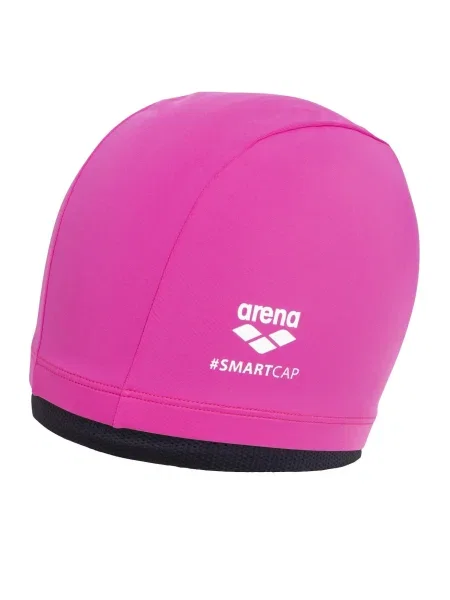 ARENA Kopalna kapa Smartcap fuksija / črna bela
