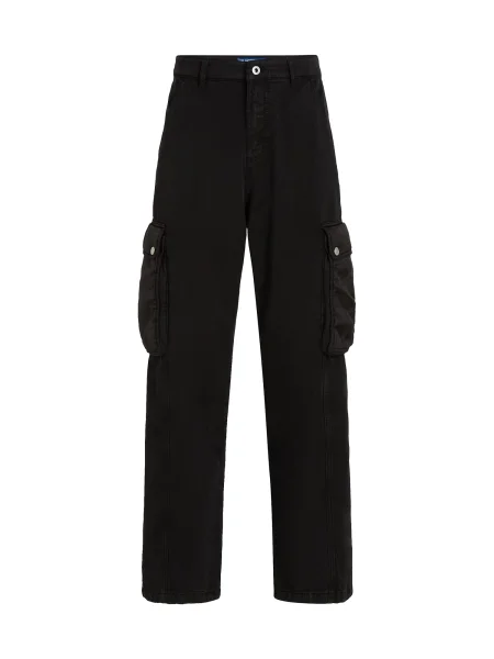 KARL LAGERFELD JEANS Cargo hlače crna