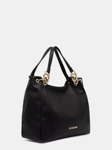Geantă Love Moschino din piele negru