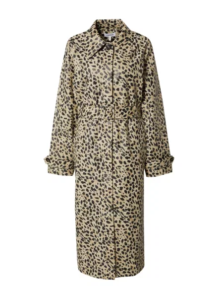 EDITED Palton de primăvară-toamnă Minna maro negru