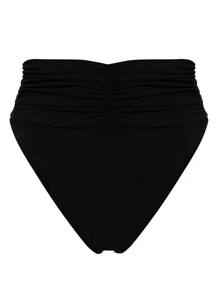 Bikini Magda Butrym cu model floral cu aplicații negru