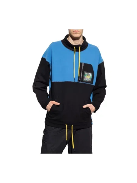 Bluza z kapturem Ambush z kapturem ze sznurkiem niebieska