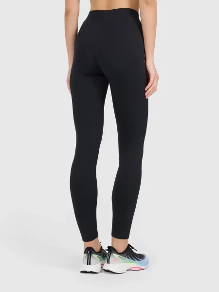 Legginsy fitness z wysokim stanem czarne