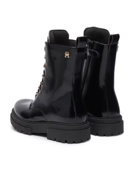 Gležnjače Tommy Hilfiger S crna