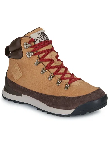 Pánske trekové topánky The North Face Back To Berkeley IV Leather WP almond butter/demitasse brown hnedá