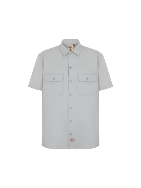 DICKIES Košulja WORK SHIRT svijetlosiva