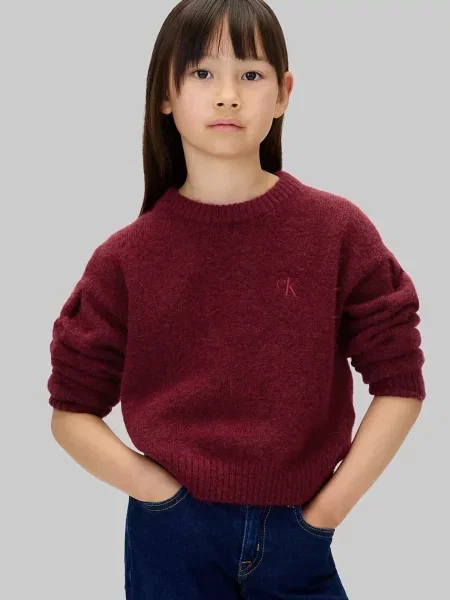 Calvin Klein Jeans Dječji pulover s dodatkom vune