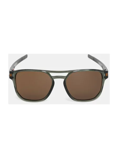 Oakley okulary przeciwsłoneczne męskie brązowe