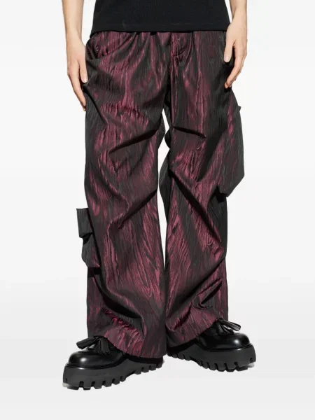 Drapované kalhoty Vivienne Westwood červené