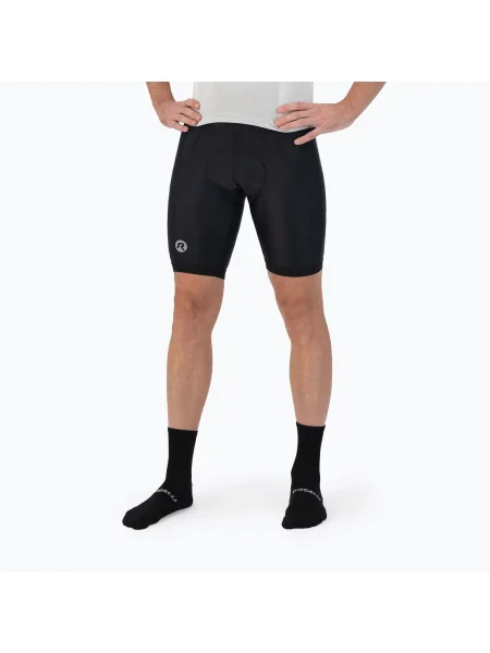 Pantaloni scurți de ciclism Rogelli Core pentru bărbați negru