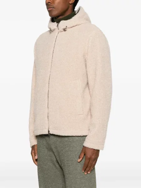Geacă Herno din fleece cu glugă
