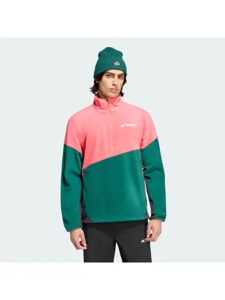 Větrovka Terrex Multi Climawarm Fleece zelená