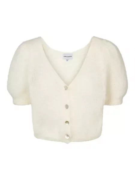 Kardigan American Dreams wełniany biały