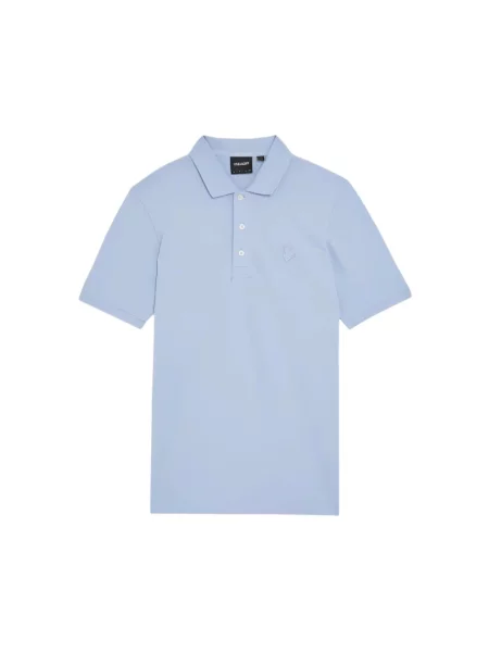 Koszulka polo Lyle & Scott niebieska