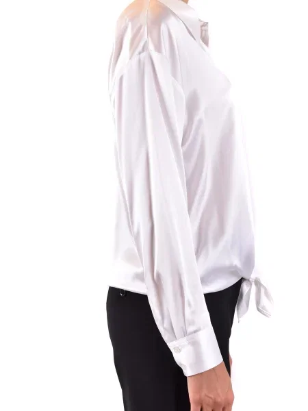 Satynowa bluzka Pinko czarna