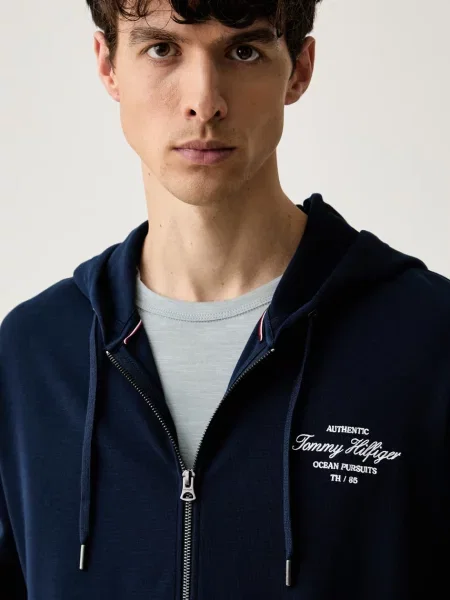 Суичър с качулка Tommy Hilfiger с качулка