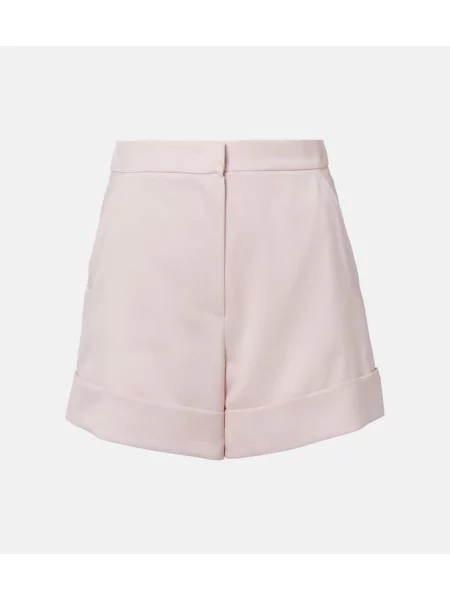Szorty Max Mara wełniane różowe