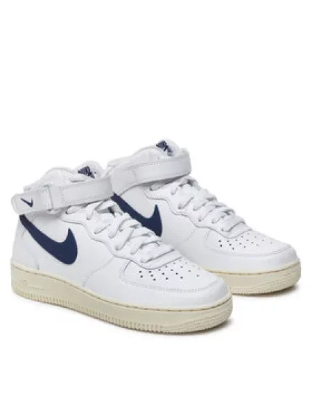 Nike Sneakersy Air Force 1 Mid bílá