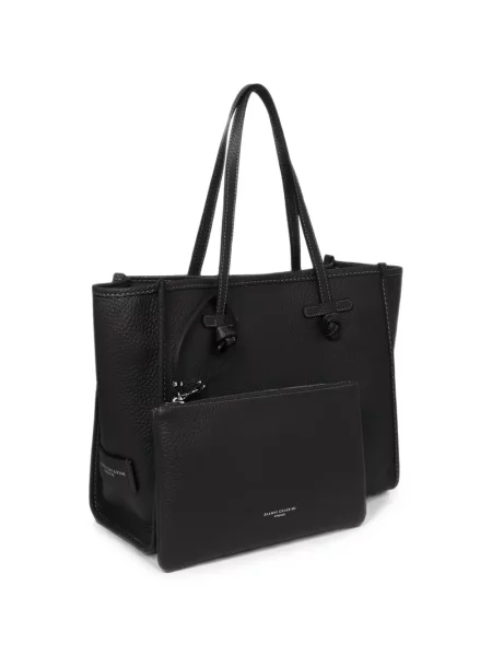Geantă shopper Marcella Club din piele negru