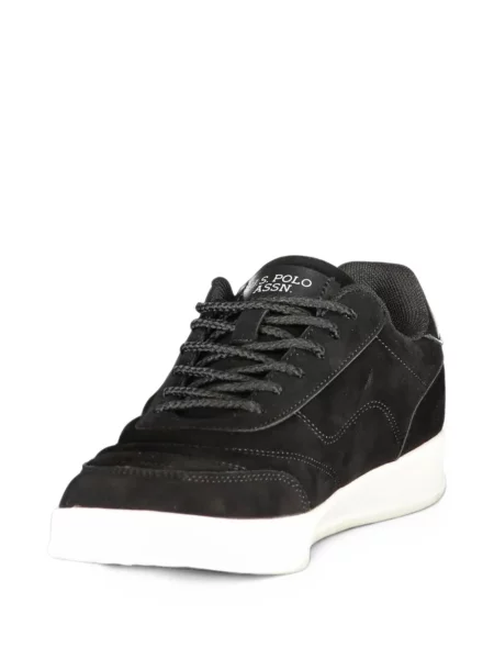 Sneakerși U.s. Polo Assn. cu șireturi cu imagine din dantelă negru