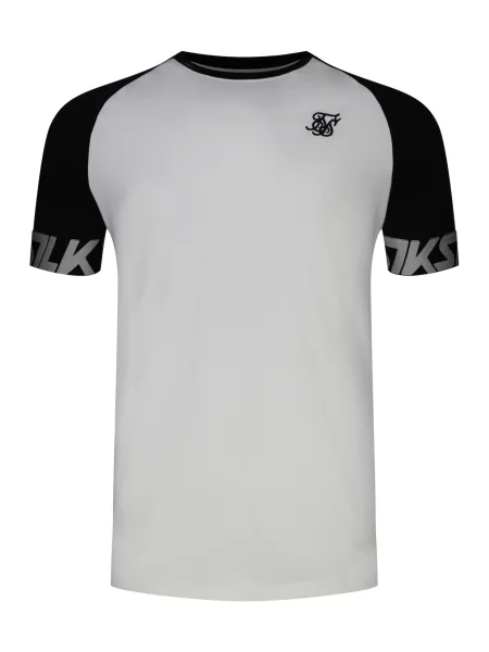 SikSilk Tricou negru alb