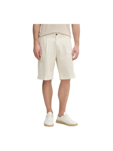 Szorty Aeronautica Militare casual beżowe
