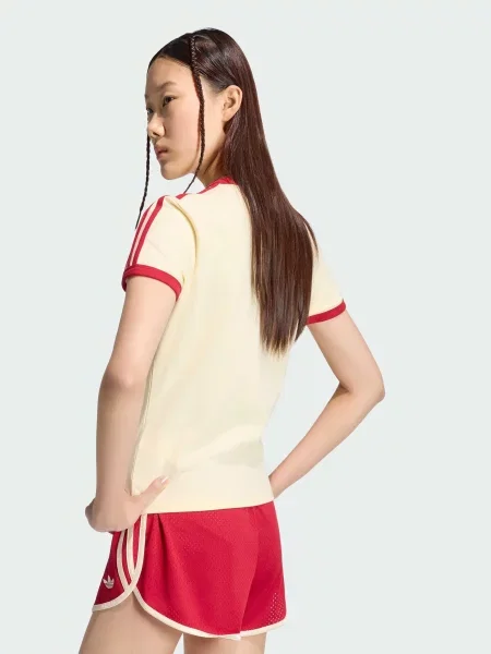 Футболка adidas 3 Stripes жовтий