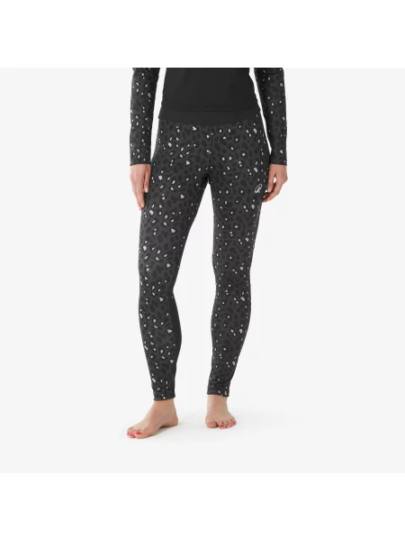 Legginsy termoaktywne narciarskie Wedze BL szare
