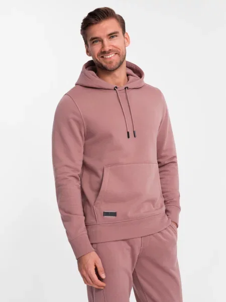 Jogger nohavice Ombre Clothing ružová